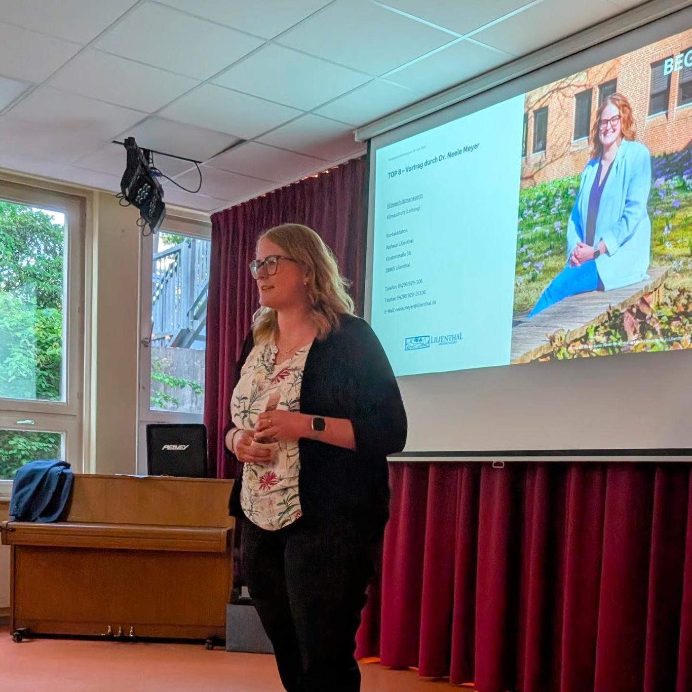 Dr. Neele Meyer (Klimaschutzbeauftragte der Gemeinde Lilienthal)